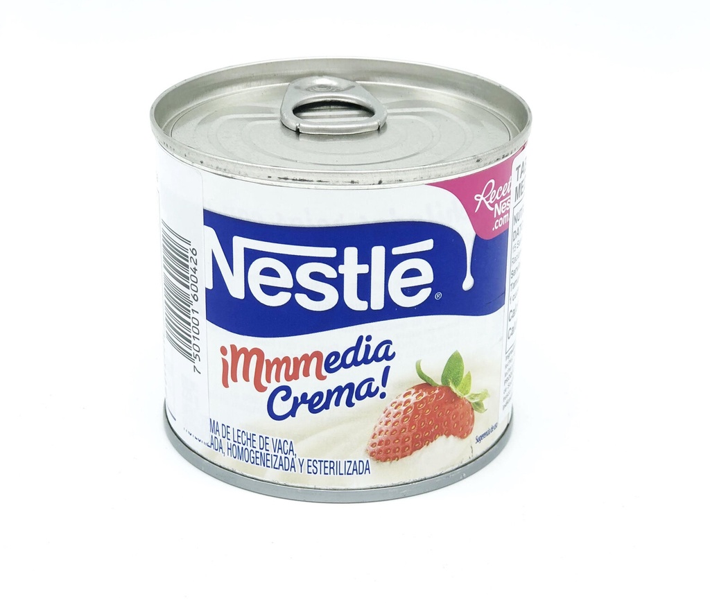Media crema Nestle lata 225g
