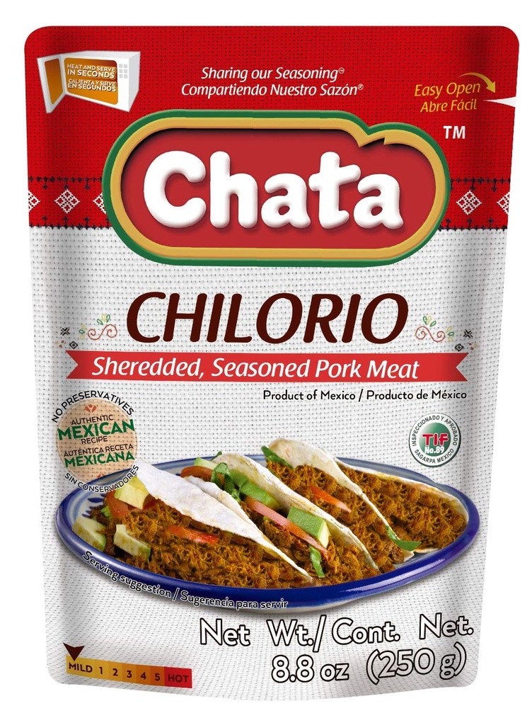 Chilorio el original chata  3 (215gr)