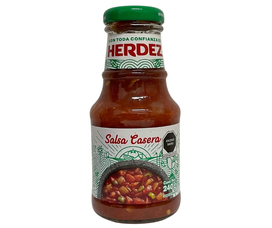 Herdez salsa casera 240 gr