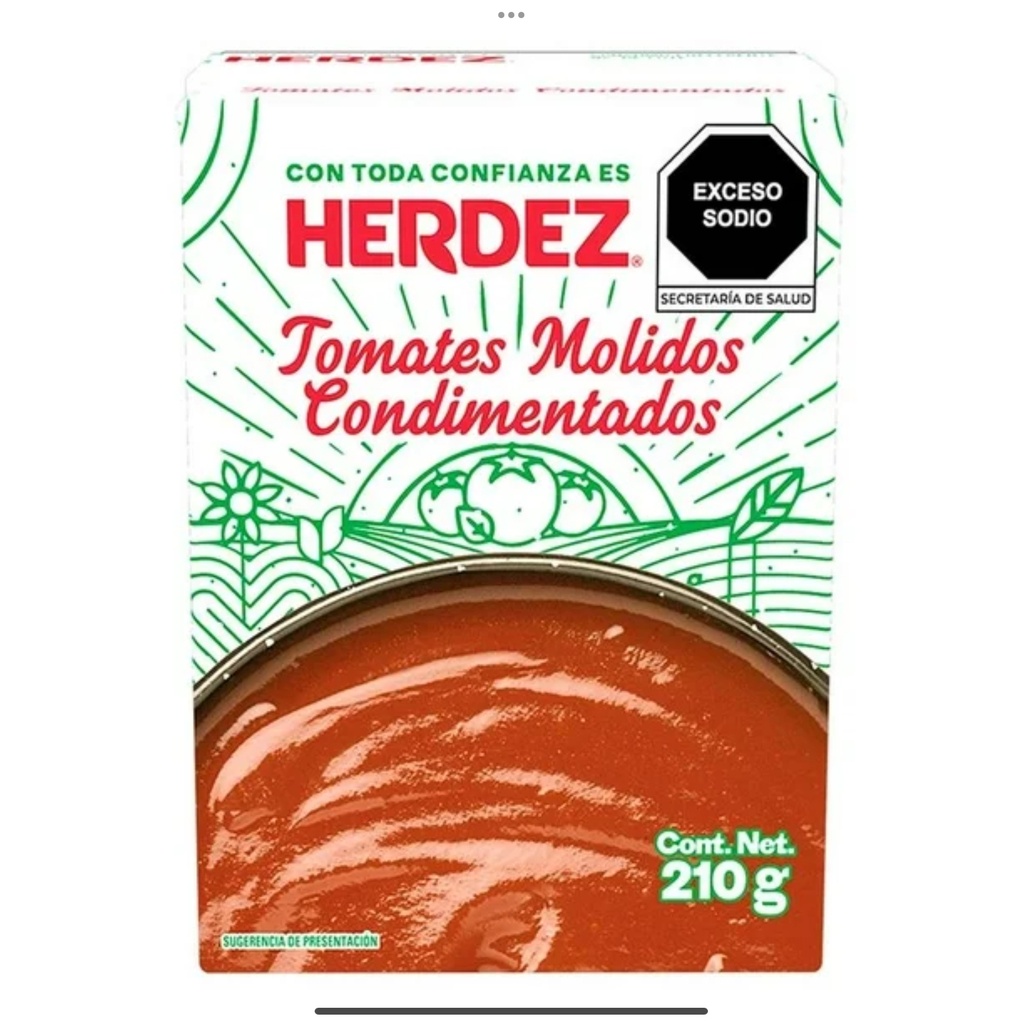 Puré de tomate Herdez 210g