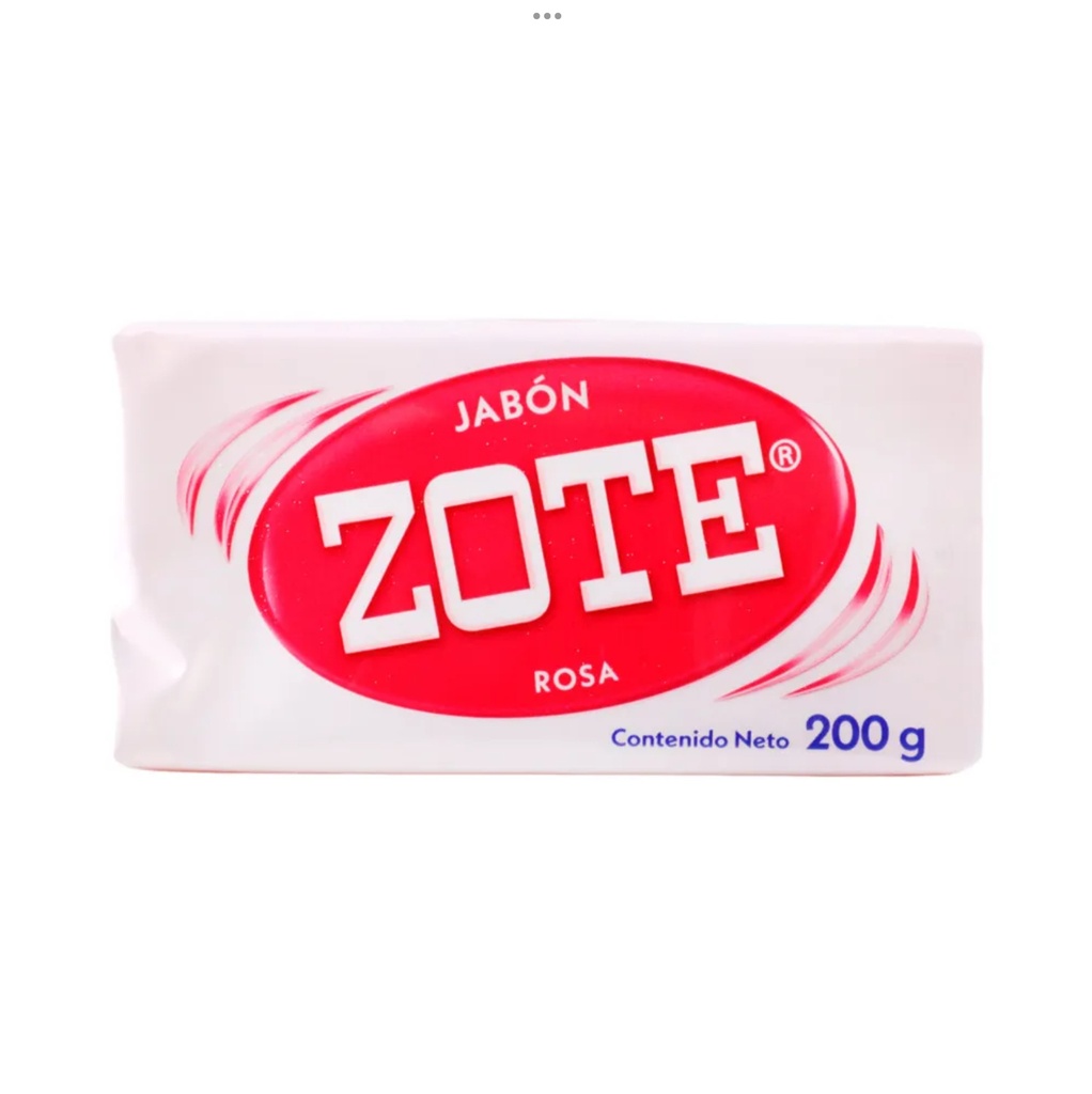 Jabón Zote rosa 200gr