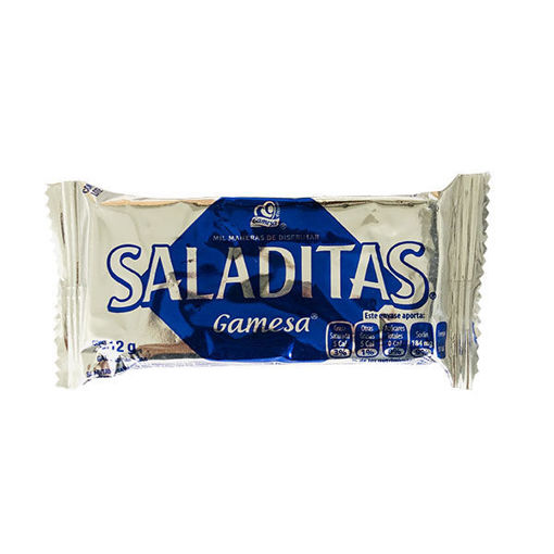 Saladitas Gamesa 137g/8pzs