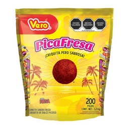 Dulce picafresa bolsa 200pzs
